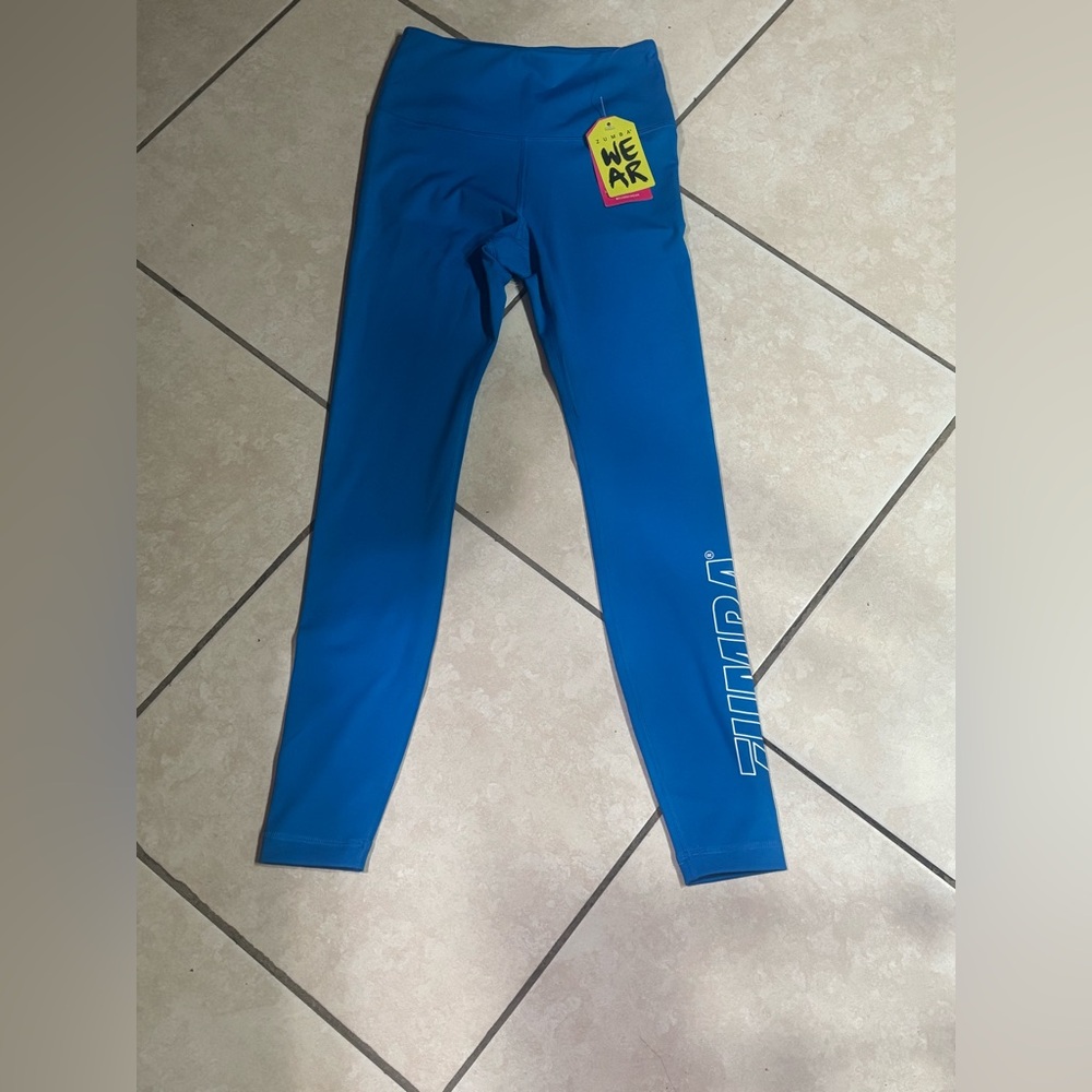 Zumba Fitness Blue Leggings